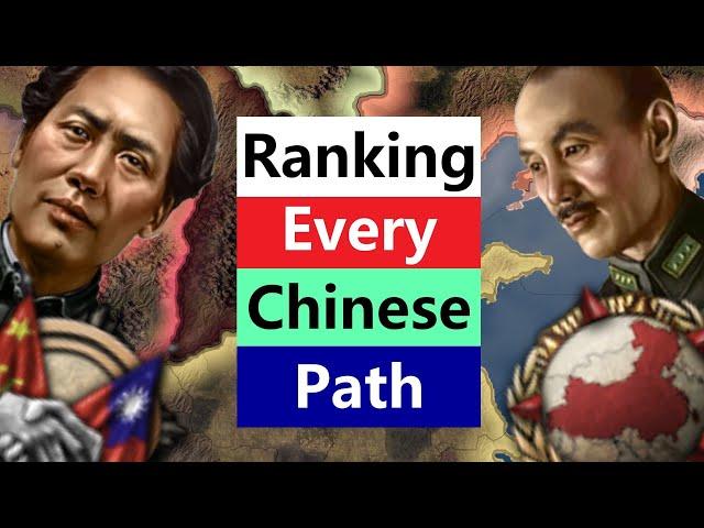 Ranking ALL 9 Chinese Focus Trees in Hearts of Iron 4