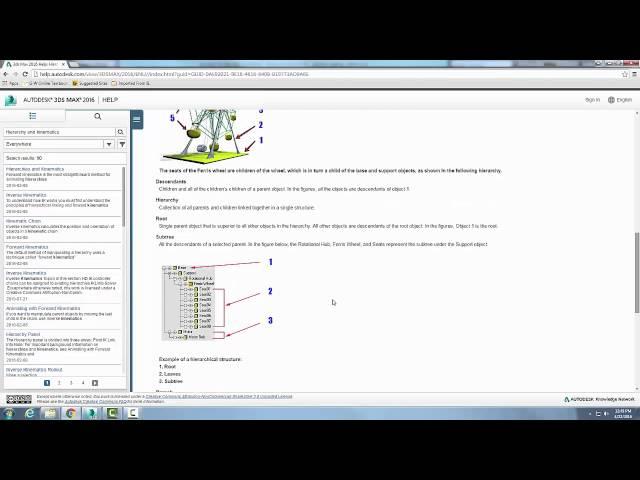 3ds Max  15-09 Hierarchy and Kinematics