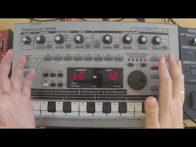 Roland MC 303 Tutorial One - Sound Design