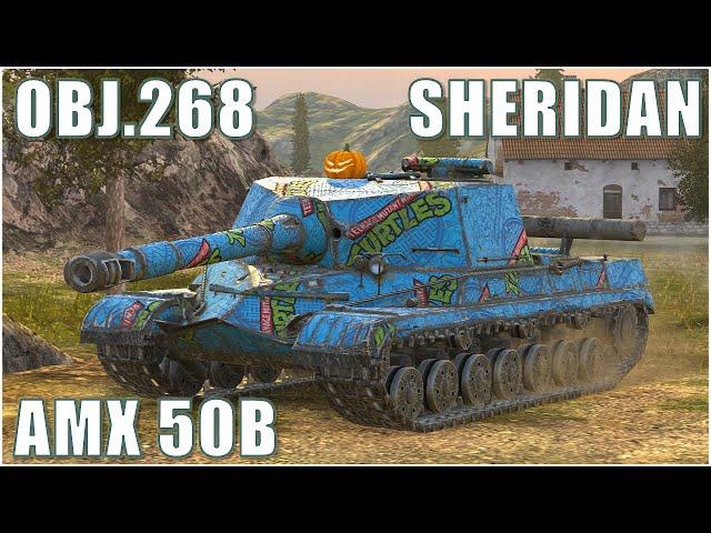 Obj.268, Sheridan & AMX 50B ● WoT Blitz