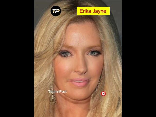 [TRANSFORMATION] Erika Jayne Journey 1971 - Now #journey #transformation #erikajayne