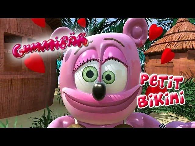 PETIT BIKINI Funny Bear FRENCH Gummibär The Gummy Bear Itsi Bitsi Bikini Francais