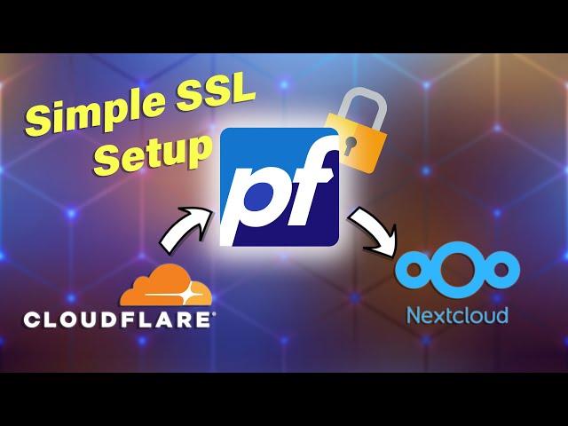 SSL Encryption on Your Home Server the SIMPLE WAY - Cloudflare, pfSense, HAProxy, ACME https setup