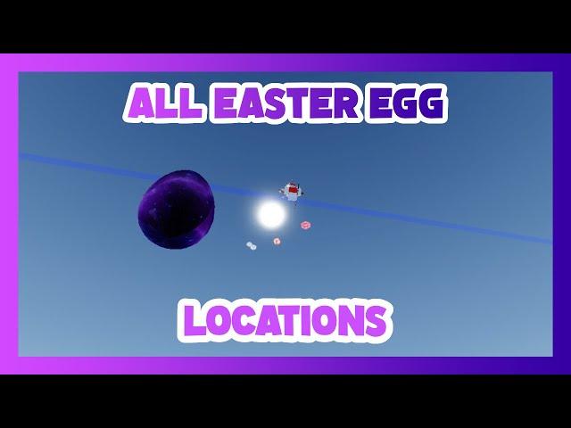 ALL EASTER EGG LOCATIONS! | Killstreak Sword Fighting
