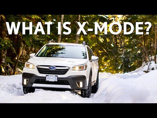 What is Subaru X-MODE?