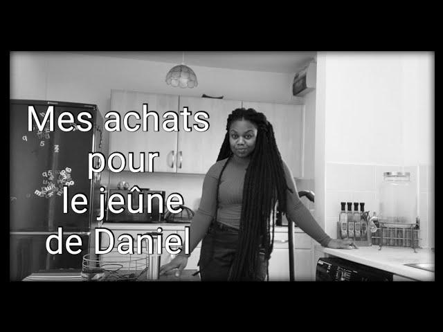 Jeûne de Daniel,  Qu'est ce que je mange.