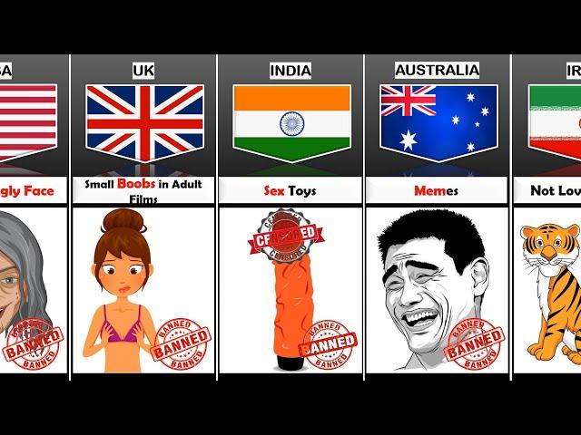 Banned  Things  From Different Countries