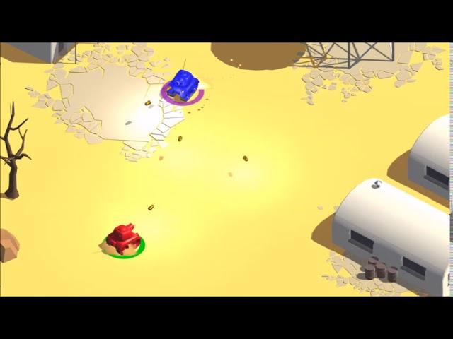 Middle eastern-themed game music for Tiny Tanks (Unity)