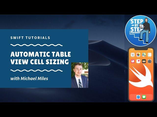 Automatic Sizing - Table View Cells (Swift/iOS)