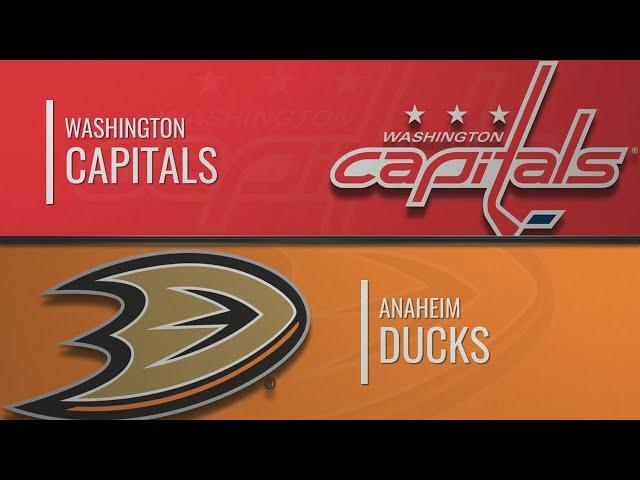 Вашингтон Кэпиталз-Анахайм Дакс | НХЛ обзор матчей 06.12.2019 | Washington Capitals vs Anaheim Ducks