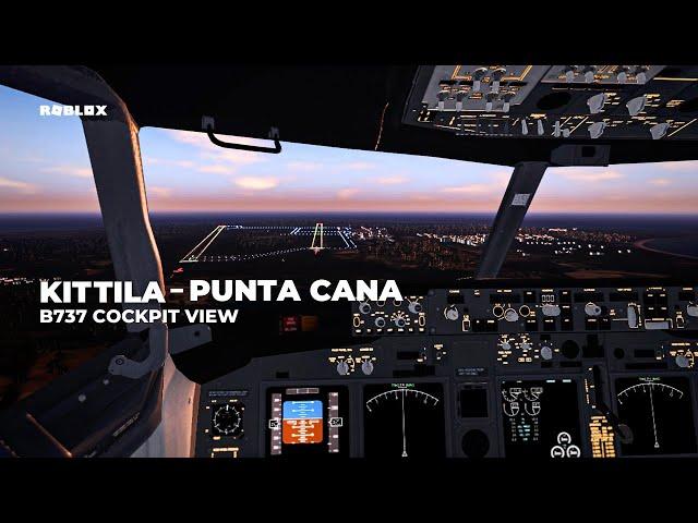 Roblox Project Flight Boeing 737 Cockpit (Full Flight to Punta Cana)