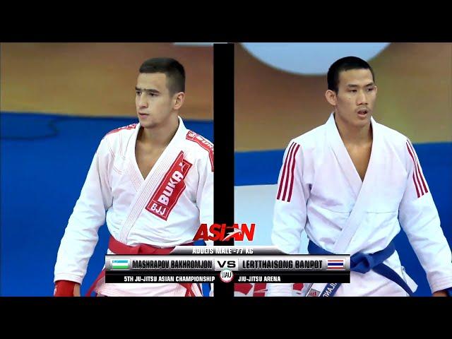 Bakhromjon Mashrapov road to Gold - Ju-Jitsu Asian Championships 2021