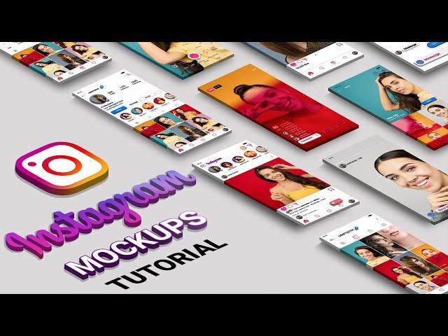 Complete Instagram Mockup Tutorial