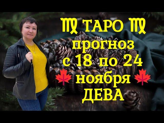 ТАРО-прогноз с 18 по 24 ноября 2024 ︎ ДЕВА