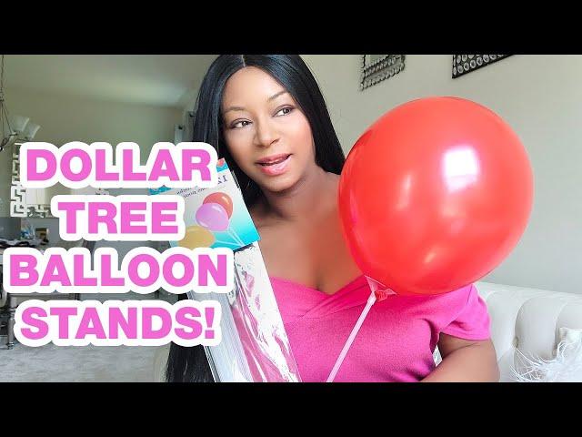 DOLLAR TREE BALLOON STANDS / DOLLAR TREE BALLOON DECORATIONS  / EASY BALLOON STAND / DIY DOLLAR TREE