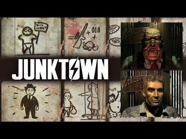 The Full Story of Fallout 1 Part 3: Junktown - Gizmo, Killian Darkwater, & The Skulz