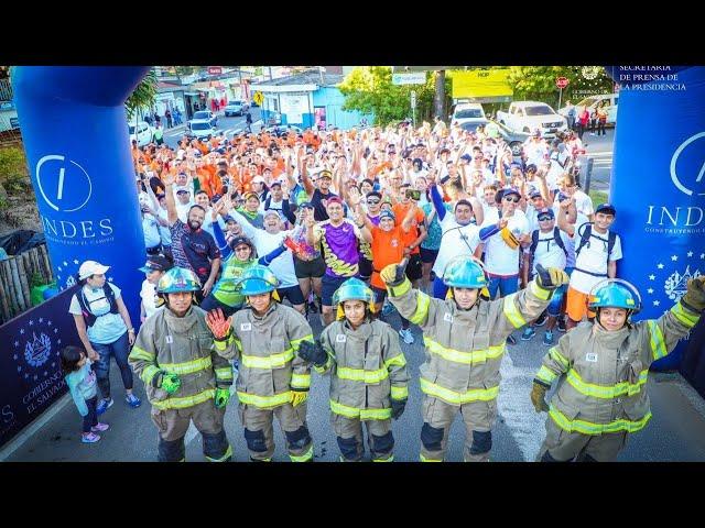 Gobierno desarrolla con éxito “Corre con Bomberos” donde participaron más de 1,000 personas