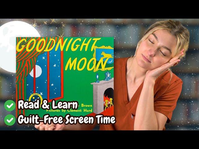 Speech Therapist Reads "Goodnight Moon" | Early Language Skills | Read Aloud