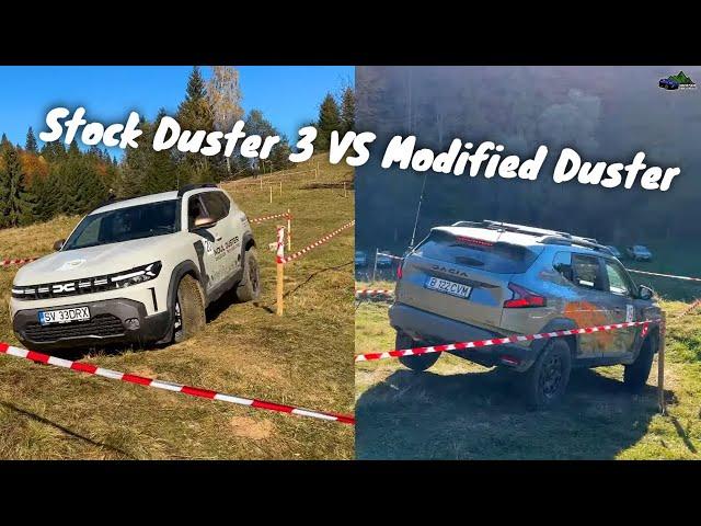 Stock Dacia Duster 2024 VS Upgraded 2024 Duster Offroad Test