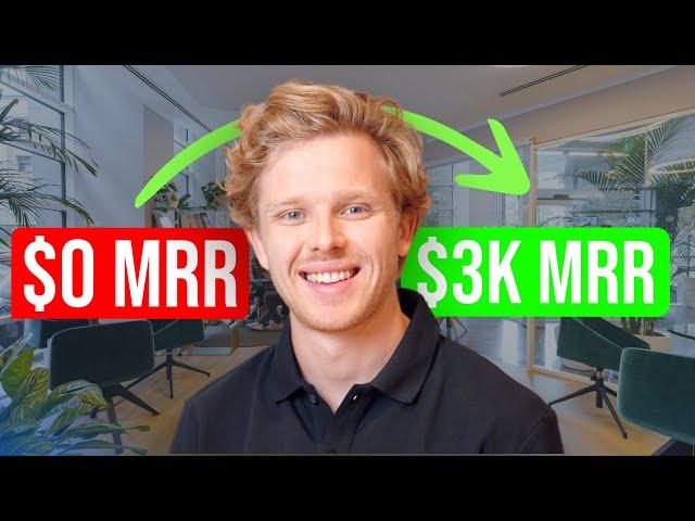 From Zero to $3k MRR: How to Grow a SAAS in 2024