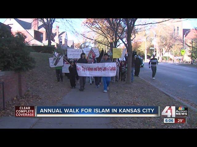 Annual walk for Islam in Kansas City