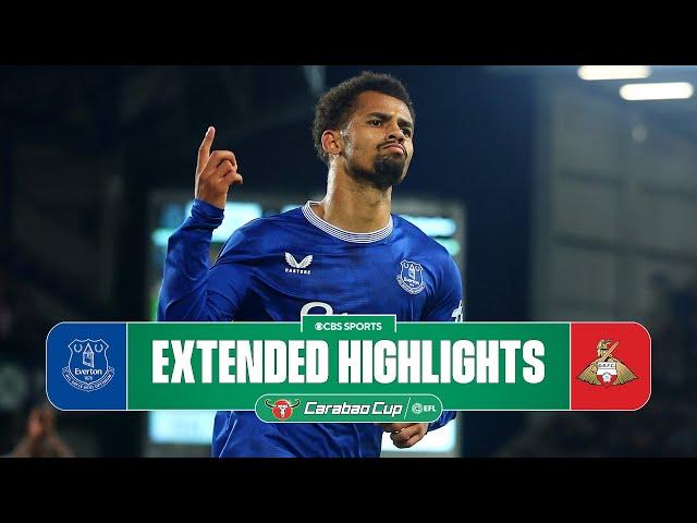 Everton vs. Doncaster: Extended Highlights | Carabao Cup | CBS Sports Golazo