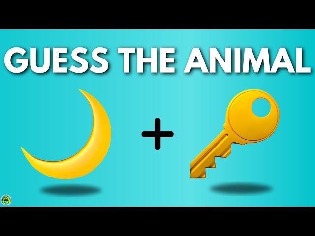 Guess The Animal By Emoji