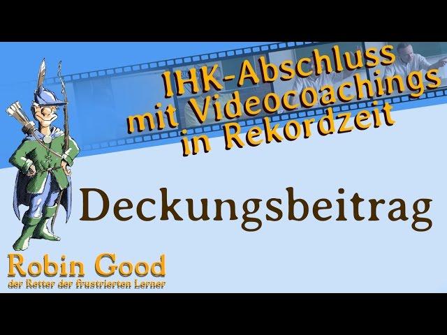 Deckungsbeitrag