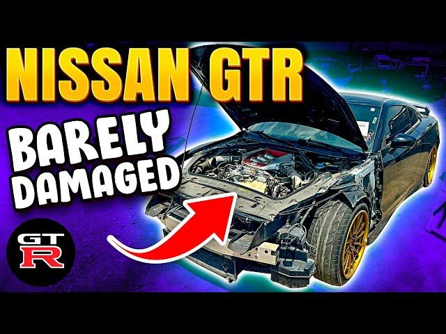 I Found a 2017 Nissan GTR at IAA Barely Wrecked REPO!