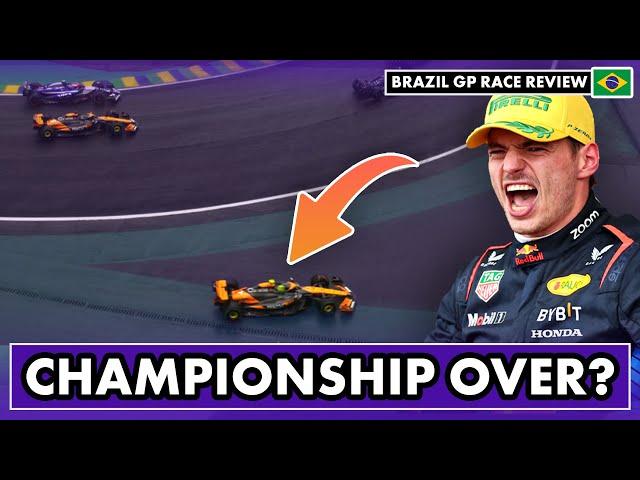 2024 Brazilian Grand Prix Race Review | P1 Podcast