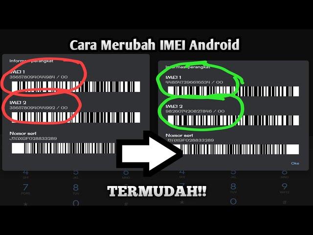 Cara Ganti IMEI [All Android] TERMUDAH!! || 1000% WORK!!