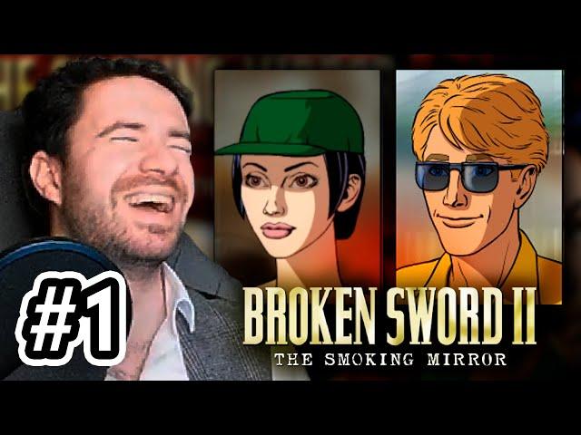 Josh Strife Hayes Plays Broken Sword 2 - the Smoking Mirror Remastered - Part 1