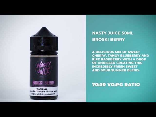 Broski Berry - Nasty Juice - Kix Vaping Liquids