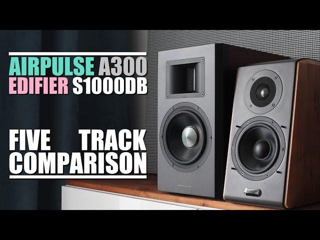 AirPulse A300 vs Edifier S1000DB  ||  5 Track Comparison