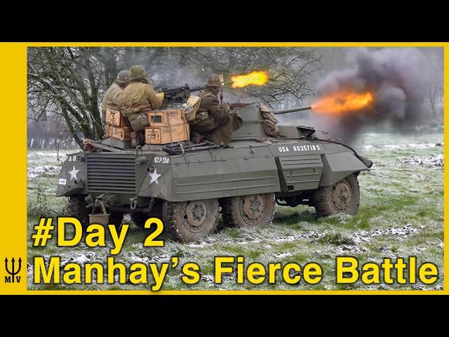 From Snow to Fire: Manhay’s WWII Reenactment Battle 2024