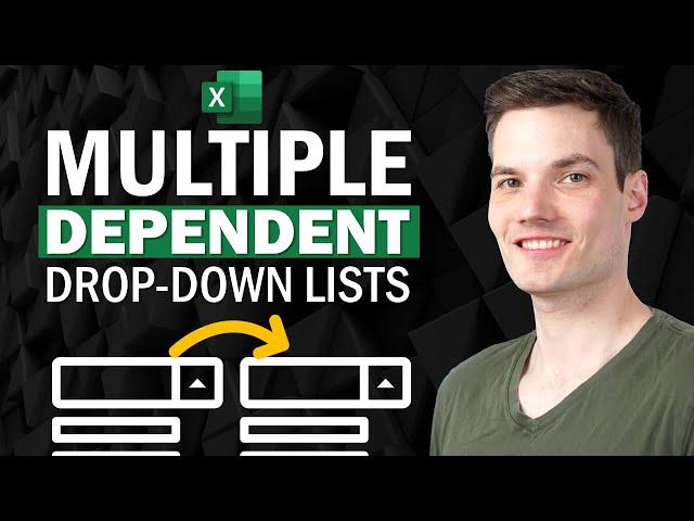 Dependent Drop Down List in Excel Tutorial