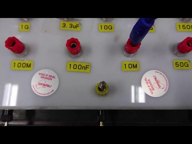 Kyoritsu 3132A Analogue Insulation Tester Repair and Calibration by Dynamics Circuit (S) Pte. Ltd.