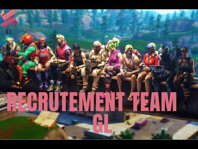 Recrutement team GL