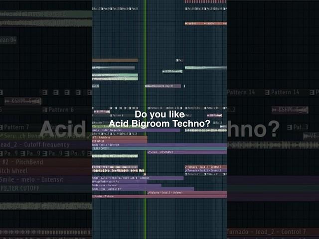 How to Bigroom Techno #dtm #tutorial #bigroomtechno