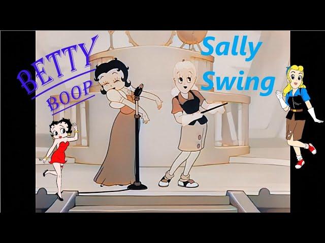 Betty Boop - Sally Swing 1938 // Colorized HD, Remastered