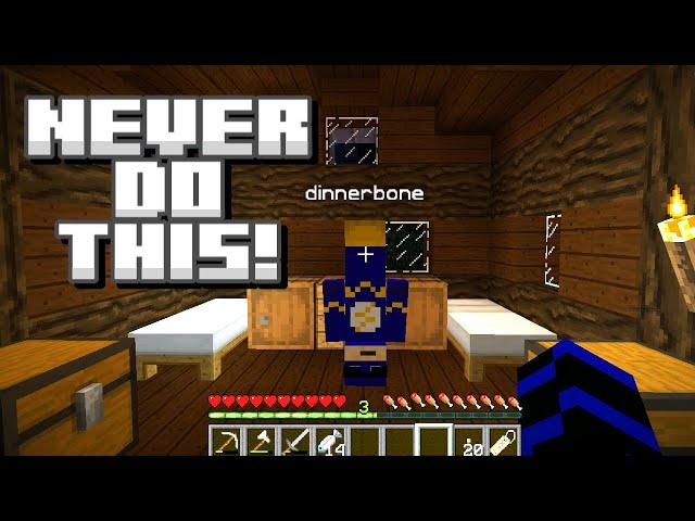 NEVER NAME YOUR FRIEND DINNERBONE! Minecraft Creepypasta