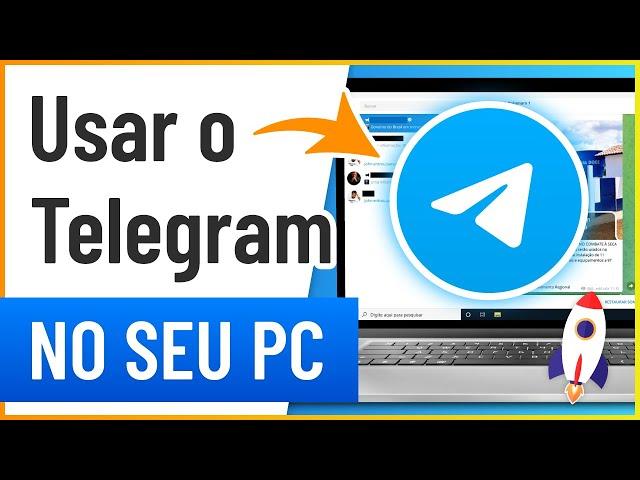 Como USAR O TELEGRAM no PC - BAIXAR e ABRIR o Telegram no PC/Notebook