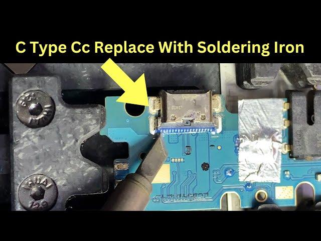 C Type Cc Replace With Soldering Iron