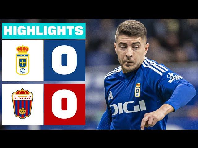 REAL OVIEDO 0 - 0 CD ELDENSE I HIGHLIGHTS LALIGA HYPERMOTION