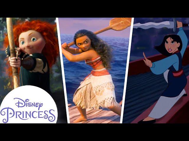 Magical Heroic Moments | Moana, Tangled & More | Disney Princess