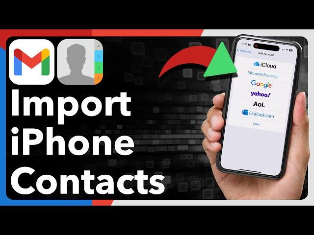 How To Import Contacts From Gmail Into iPhone