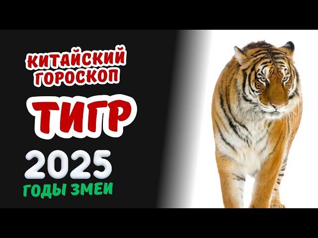 Тигр - Китайский гороскоп на 2025 год | Гороскоп по году рождения на 2025 год