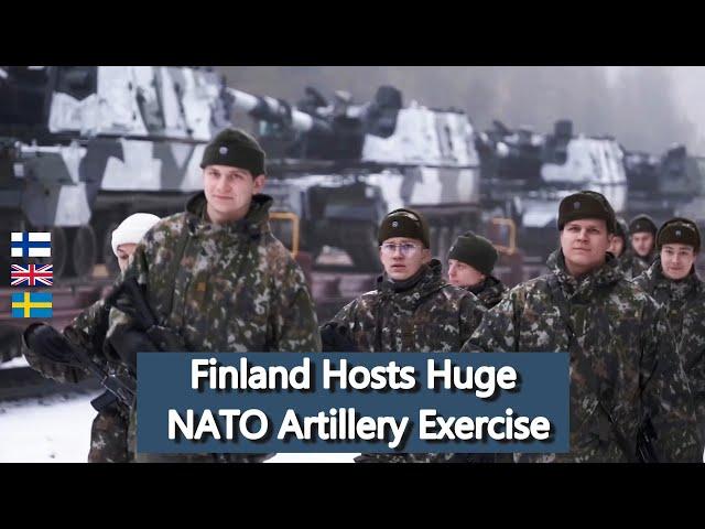 Finland Hosts Huge Artillery exercises - A clear message to Putin