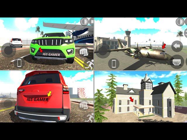 Car पर नाम कैसे लिखें| indian bike driving 3d new update all cheat codes|indian bike | New Features