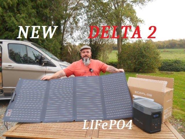 Test New batterie DELTA 2 Ecoflow  , Pour  maison , vans , fourgon et camping car